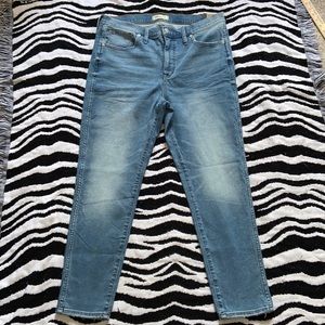 Madewell skinny high rise 32 inch high waist jeans new with tags ankle crop